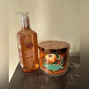 Pumpkin Pecan Waffles